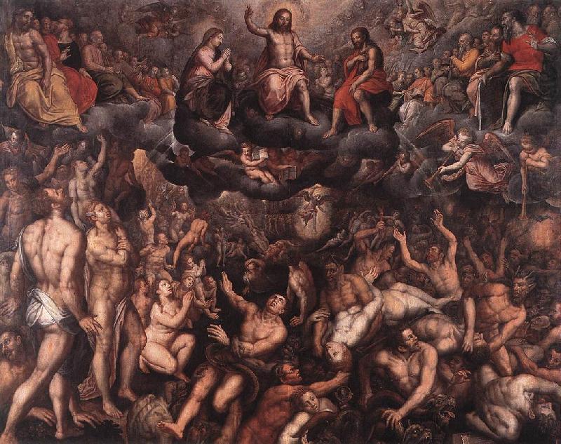 COXCIE, Raphael Last Judgment dfg china oil painting image